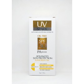 UV spark sunscreen gel spf 30