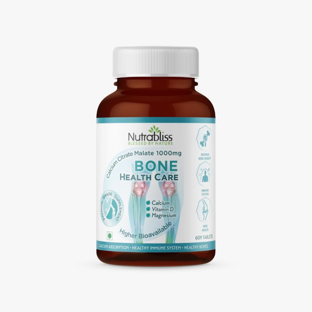 NUTRABLISS Bone Health Care CALCIUM 60 Tabs