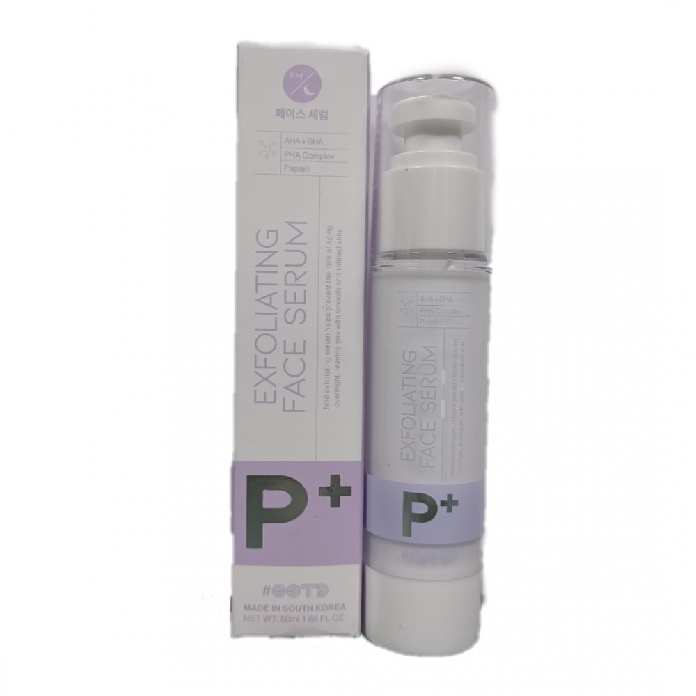 Exfoliating face Serum P+