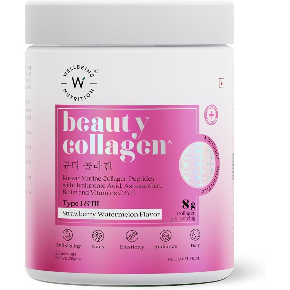 Beauty Collagen Peptides Strawberry Watermelon Flavor