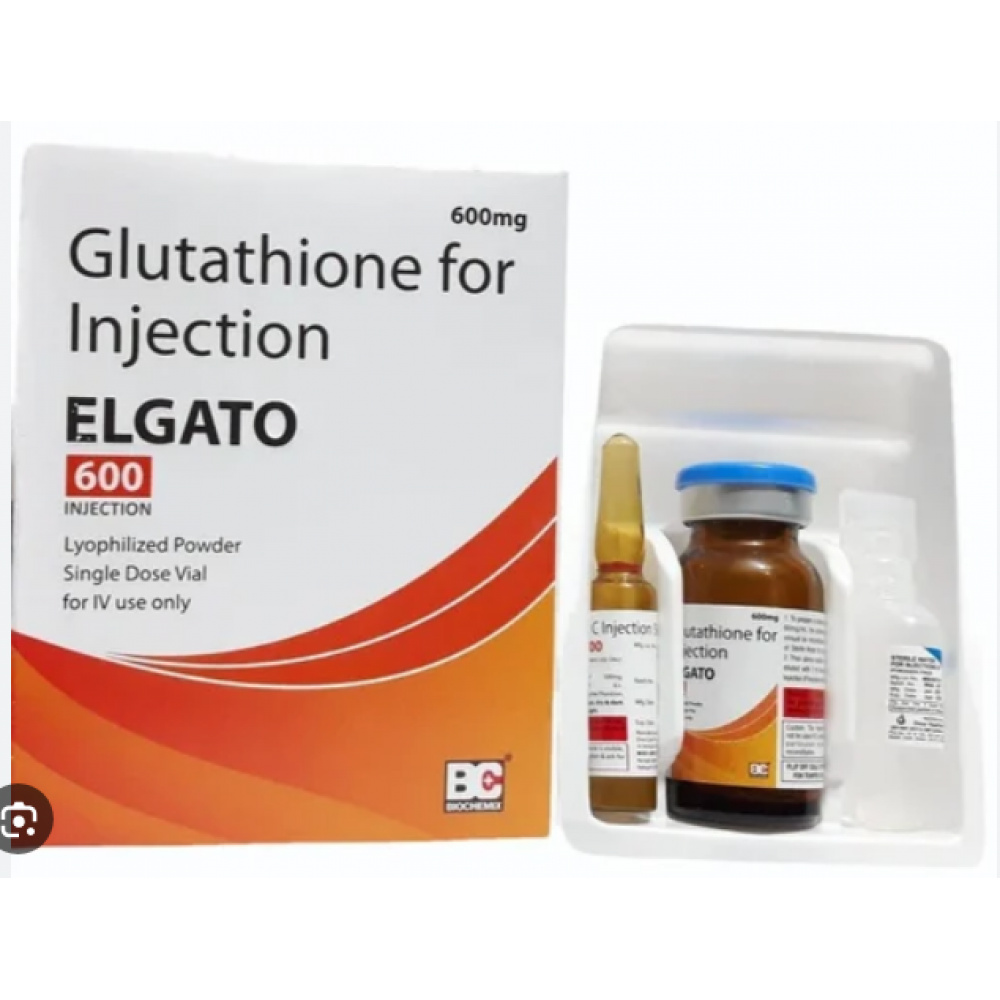 Elgato 600 MG Glutathione Injection