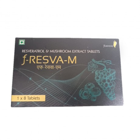 F Resva-M Resveratrol & Mushroom Extract Tablets