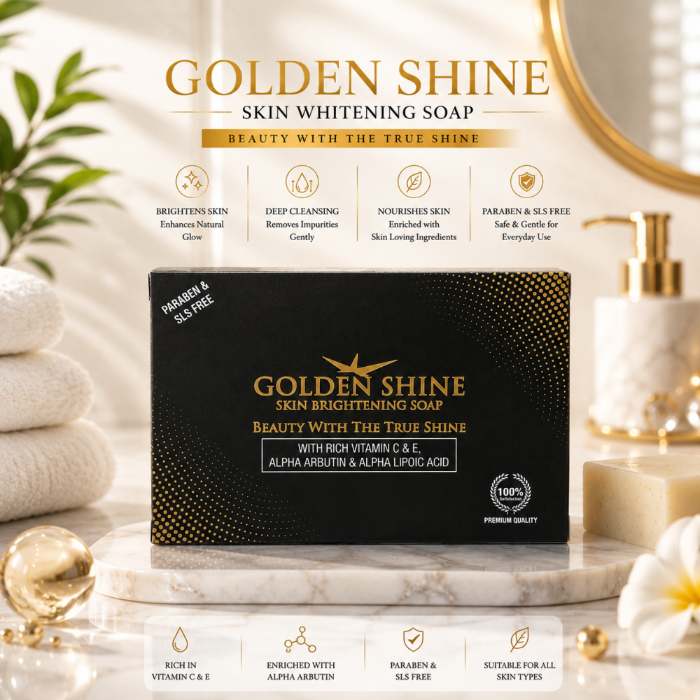 Golden Shine Skin Whitening Soap 