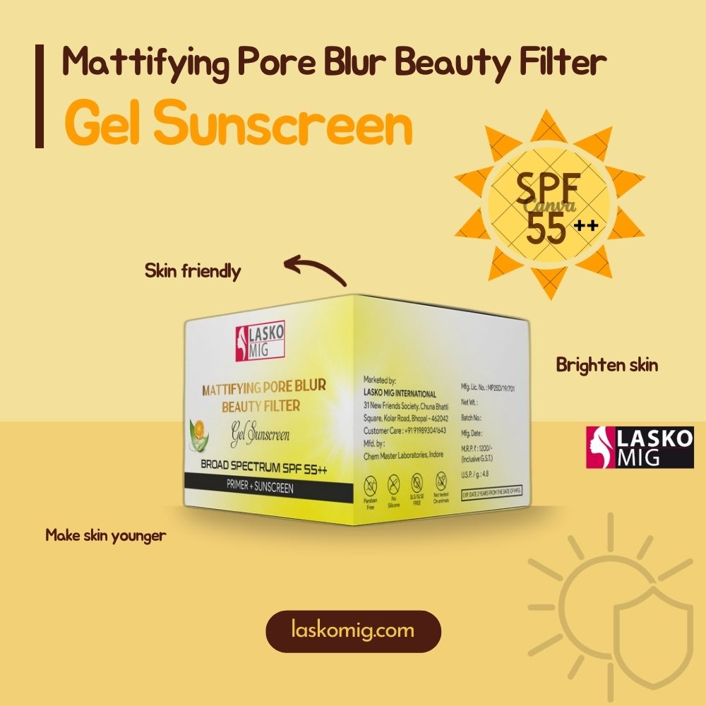 Mattifying Pore Blur Beauty Filter Gel Sunscreen