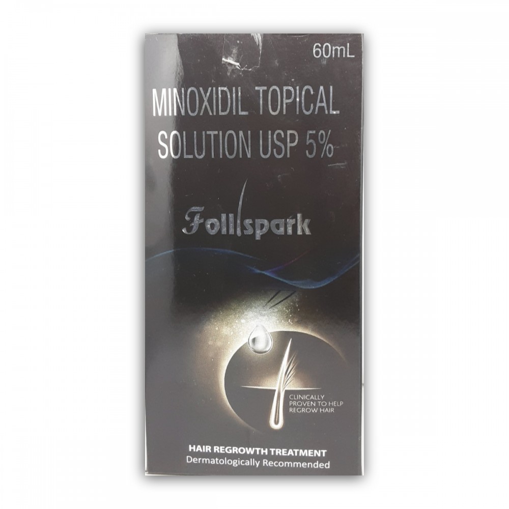 FOLLISPARK - MINOXIDIL TOPICAL SOLUTION USP 5%
