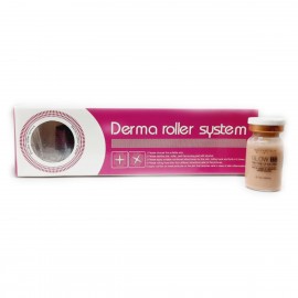 GLOW BB Meso Foundation BB Glow Ampoule for Meso Whitening with Derma roller  NO.23 Medium color