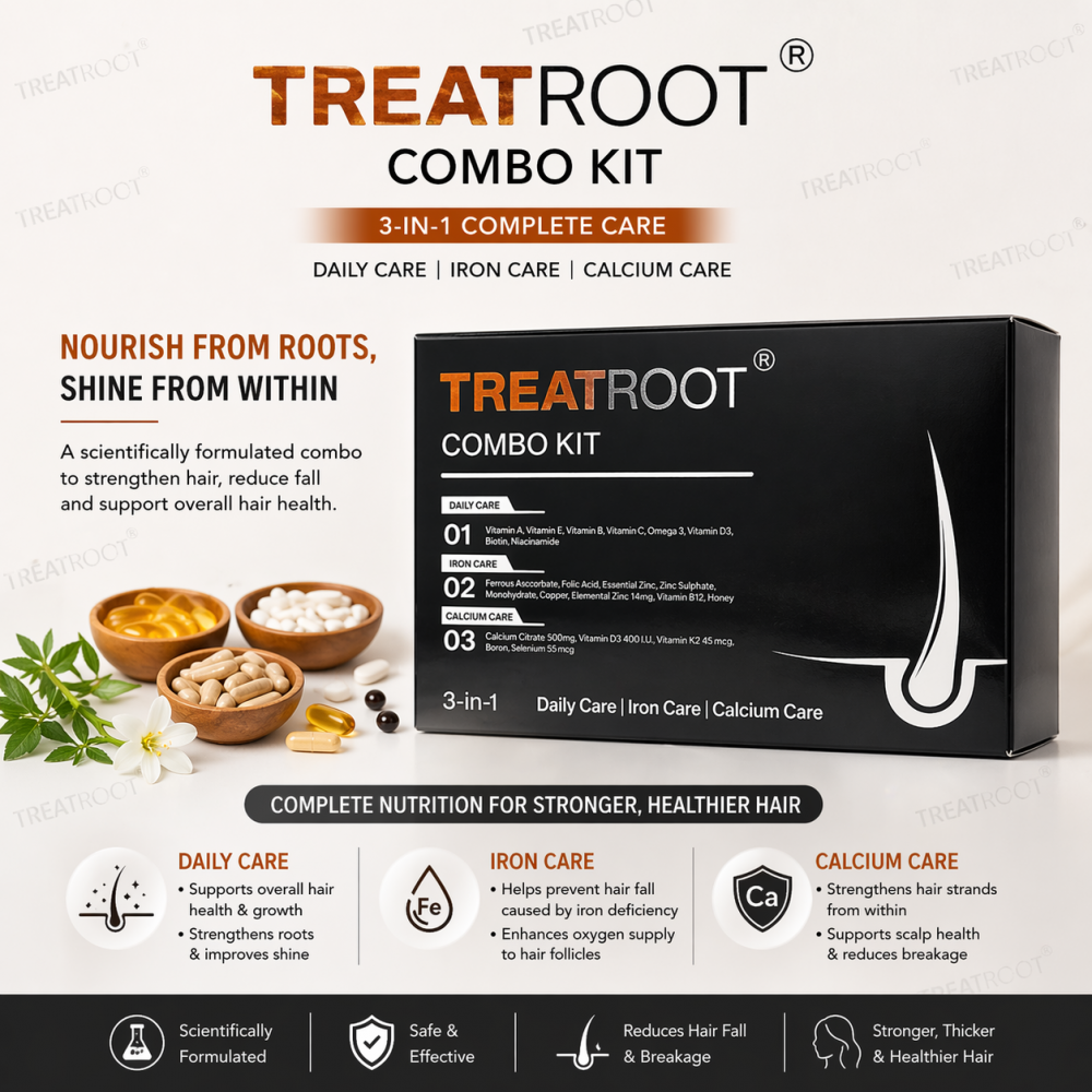 Treatroot 3-In-1 Hair Care Combo Kit