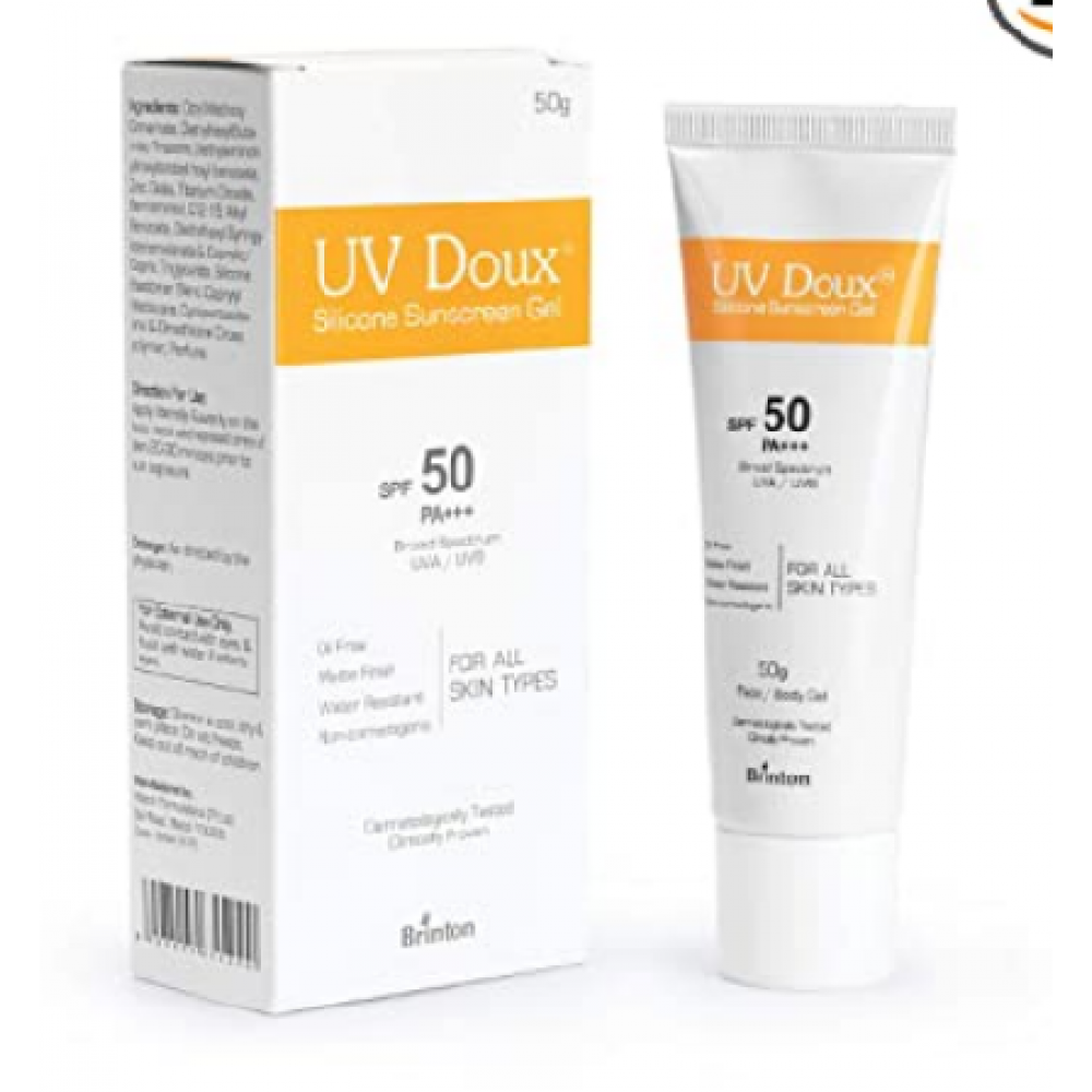 UV Doux Silicone  Sunscreen Gel SPF 50