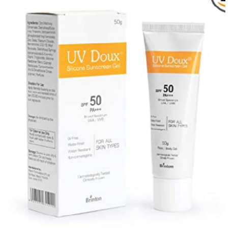 UV Doux Silicone  Sunscreen Gel SPF 50