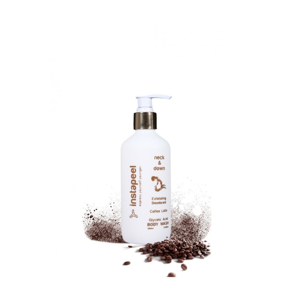 INSTAPEEL BODY WASH coffee latte 