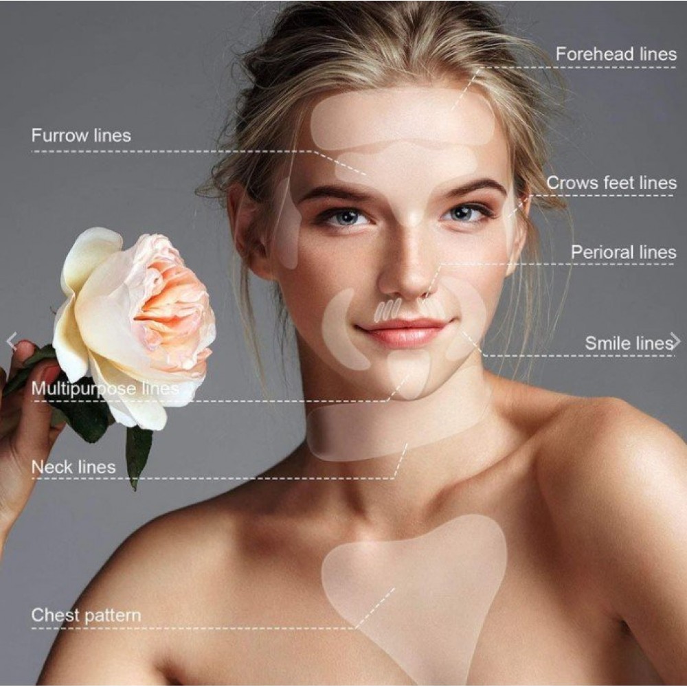 Reusable Silicone Patches - Moisturize And Repair Wrinkles