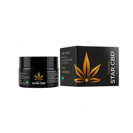 Hemp Pain Balm Infused with Full Spectrum Cannabis Leaf Extract Oil 750 mg Cannaboids 