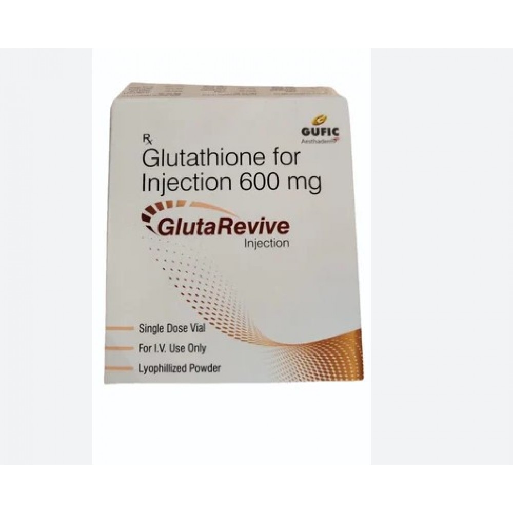 Glutathione for Injection 600mg, For Skin Whitening