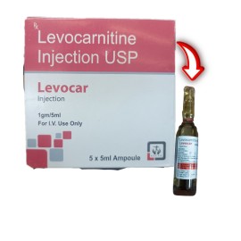 Levocarnitine Injection USP - Levocar 1gm