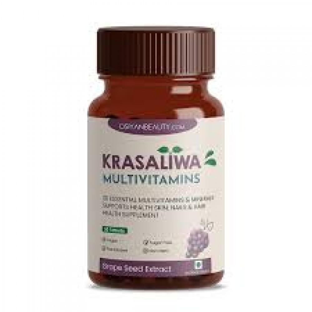 Krasaliwa Multivitamin & Minerals Tablets with Grape seed Extract