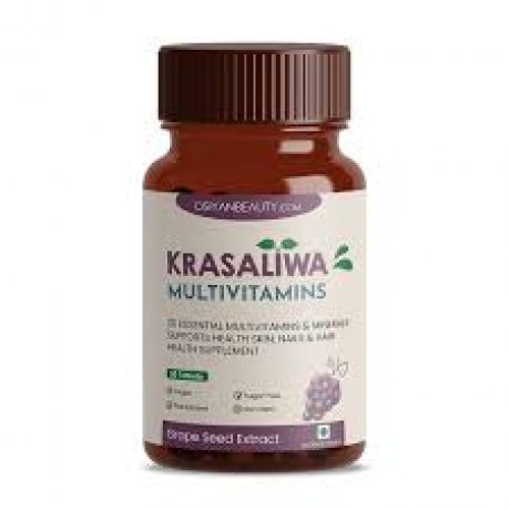 Krasaliwa Multivitamin & Minerals Tablets with Grape seed Extract