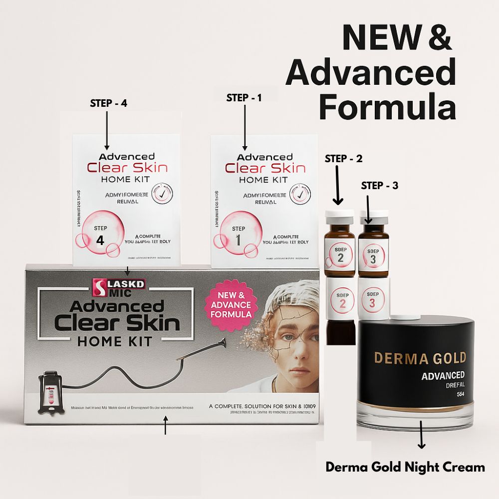 Advance White Kit + Dermagold - New & Advance Formula (Korean Kit)