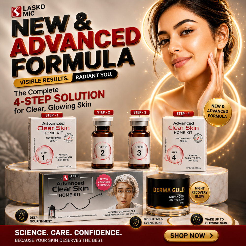 Advance White Kit + Dermagold - New & Advance Formula (Korean Kit)