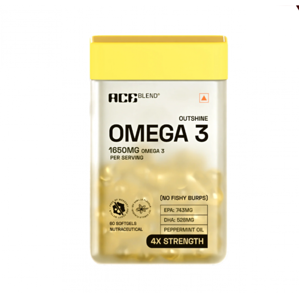 Ace Blend Outshine Omega 3 - Strength for Men & Women