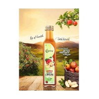 Organic Apple cider Vinegar Enrich With Mother Vinegar Packed in 250ml Glass Bottle