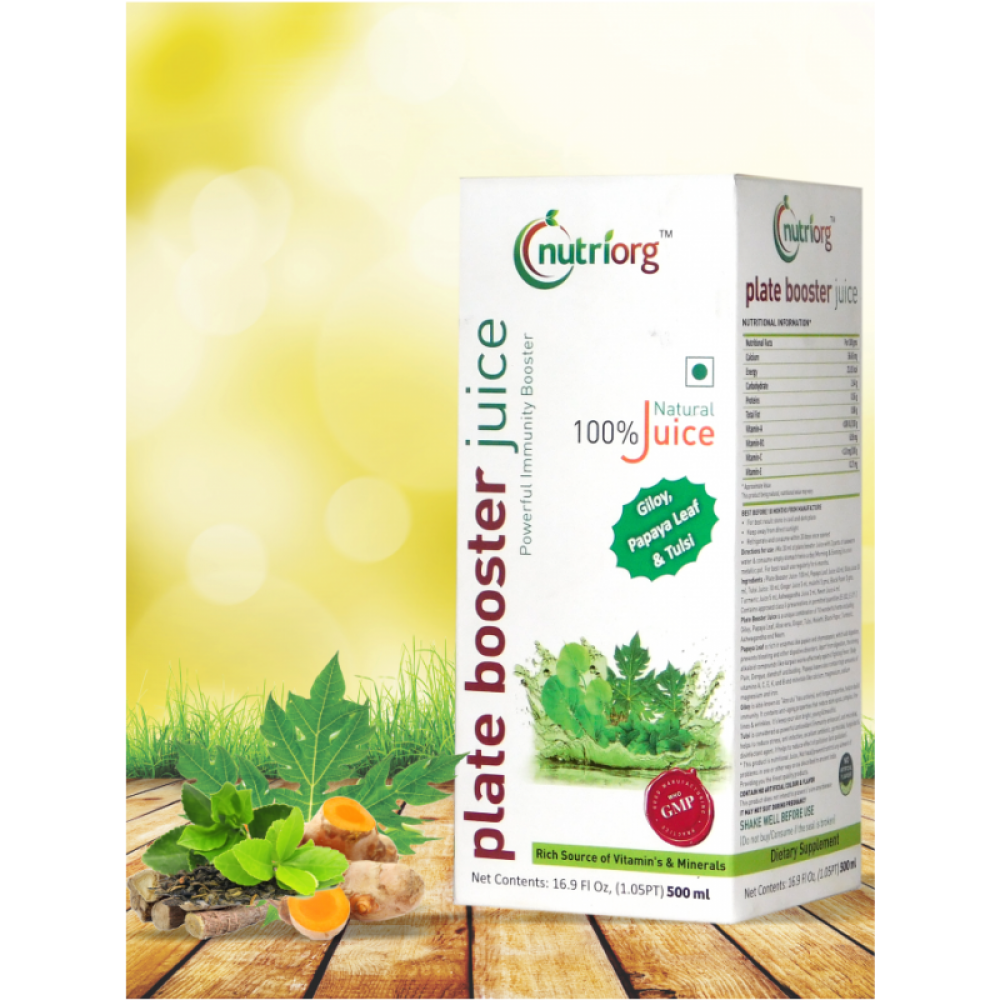Plate booster juice 500ml.