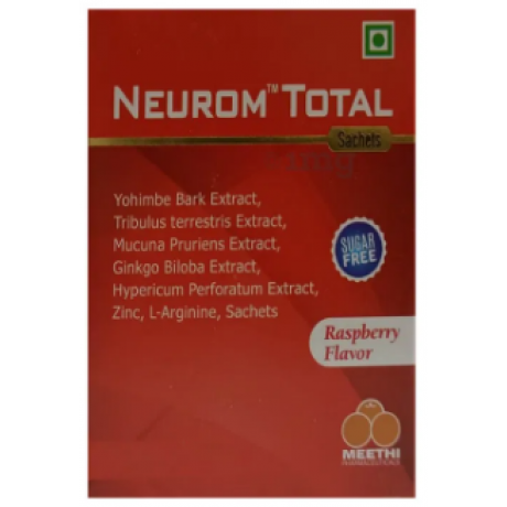 Neurom Total Sachet- Raspberry Sugar Free 10 sachet