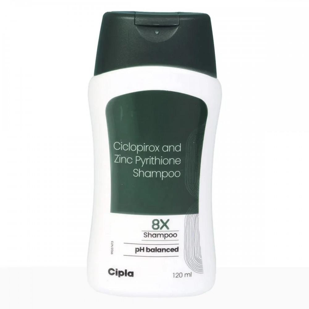 8x Shampoo for Dandruff and Itchy Hair