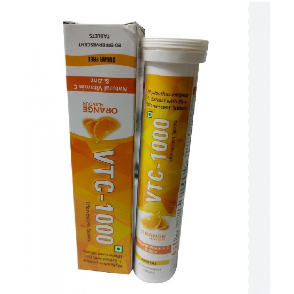 VTC Effervescent Tablets- Vitamin C